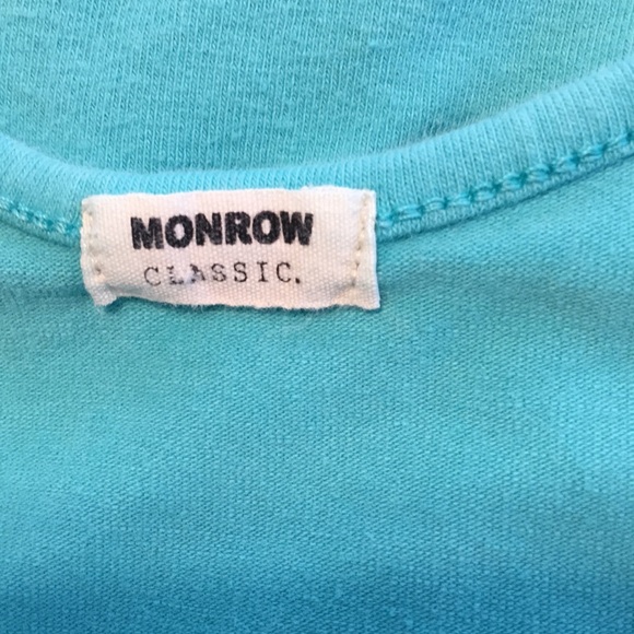 Monrow Short Sleeve Scoop Neck Dress - Picture 4 of 5